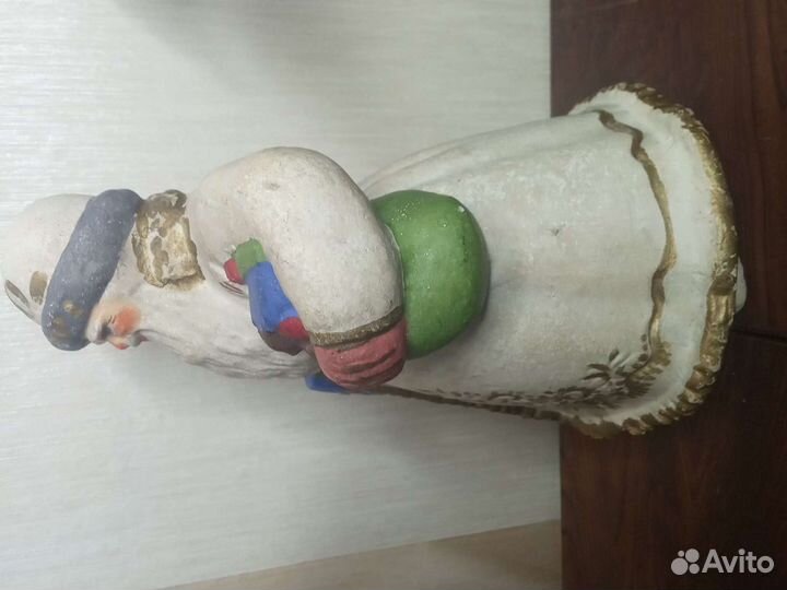 Дед Мороз из папье-маше