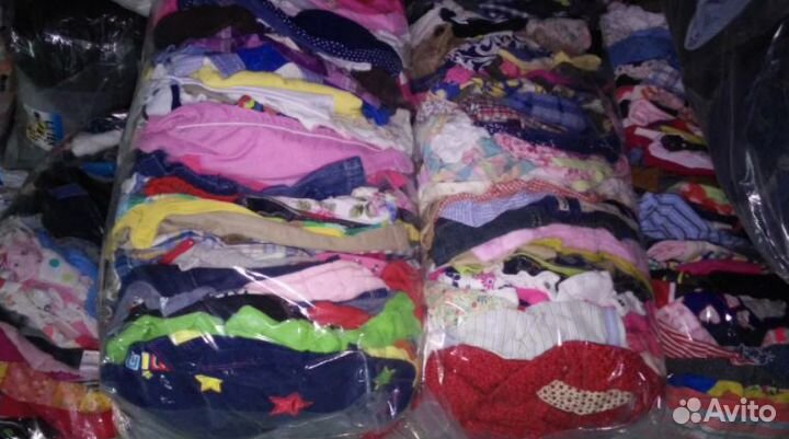 Секонд Хенд Детские микс 2-16 лет. 10 кг