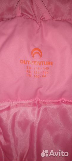 Куртка зимняя на девочку 134-140