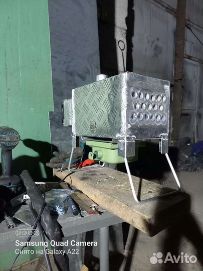 Теплообменник для зимней палатки