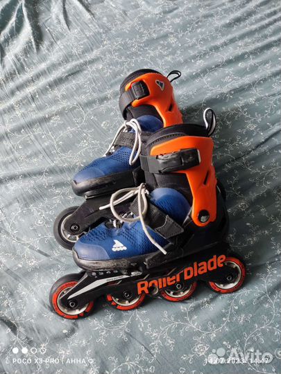 Роликовые коньки детские раздвижные
