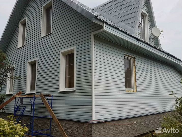 Монтаж фасада. Монтаж сайдинга и фасадных панелей