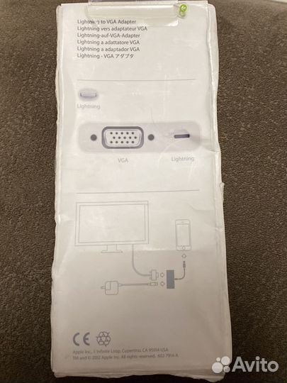 Адаптер lightning VGA для iPhone и iPad