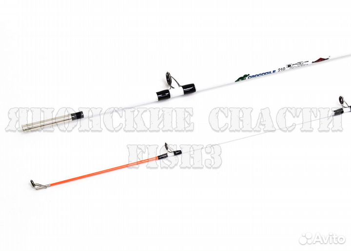 Спиннинг Crocodile Крокодил белый, тест 100-250 гр
