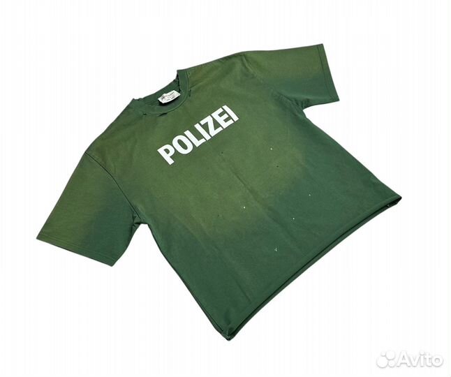 Футболка vetements polizei