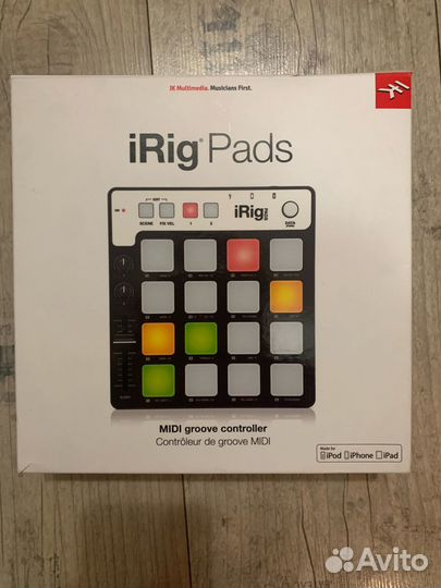 Midi контроллер iRig Pads