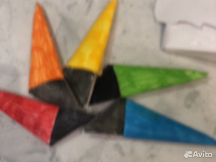 Бумажные драконы на руку