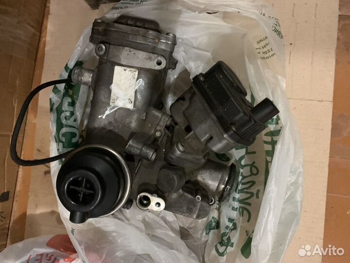 Блок егр Audi q7 4l Cjga