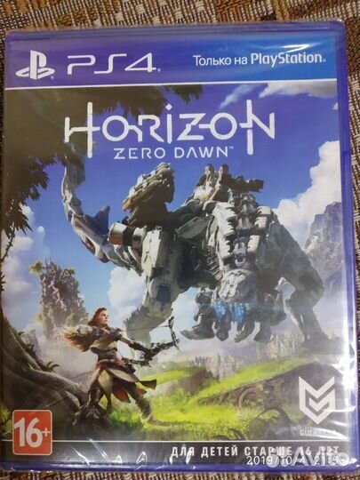 Игры для Sony PS 4. Horizon zero dawn, Uncharted 4