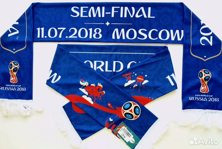 Шарф Полуфинал Fifa. Чемпионат мира 2018