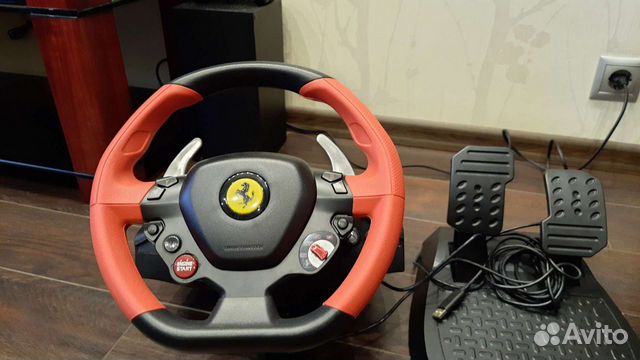 Thrustmaster Ferrari 458 Spider Racing Wheel руль объявление продам