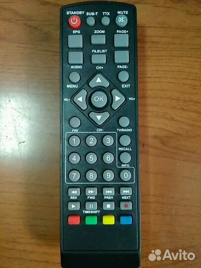 Пульт Tesler DSR-330 v2 DVB-T2