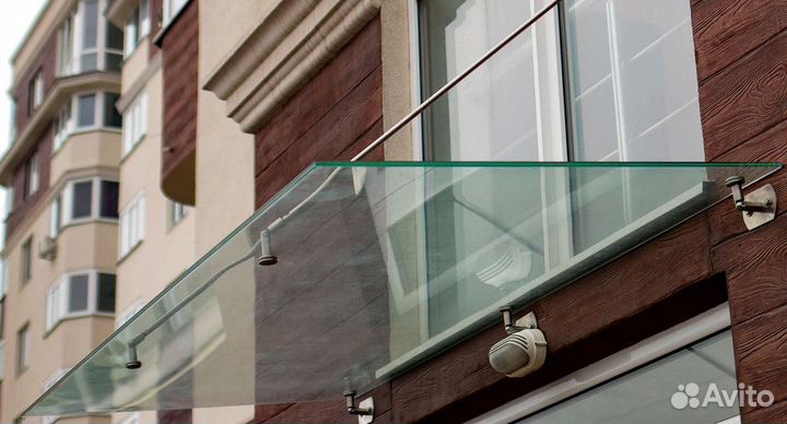 Стеклянные навесы