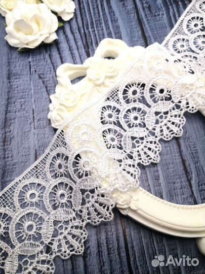 Кружево белое 6 см