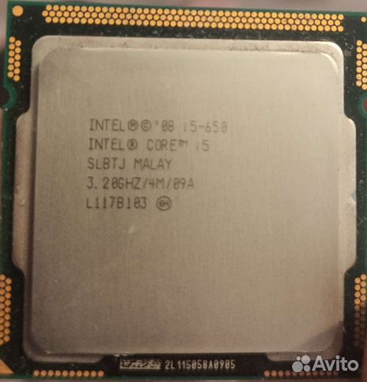 I5 650 сокет 1156