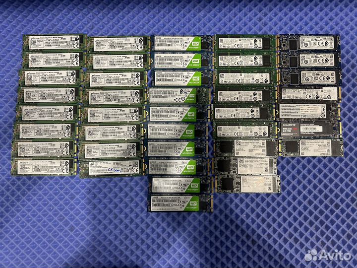 SSD M2 240 -256Gb б.у