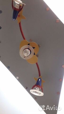 Люстра в детскую комнату