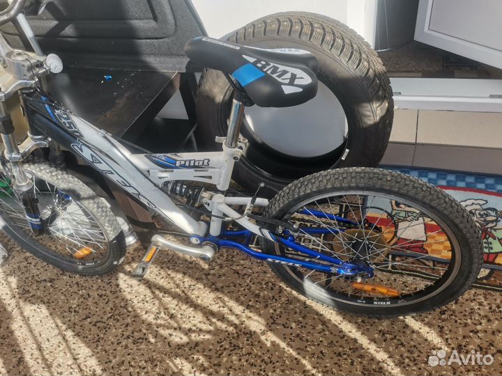 Велосипед подростковый двух подвес Stels pilot 250