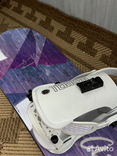 Сноуборд комплект женский 140