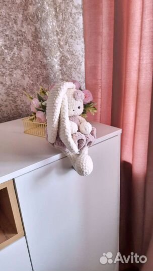 Вязаный зайчик