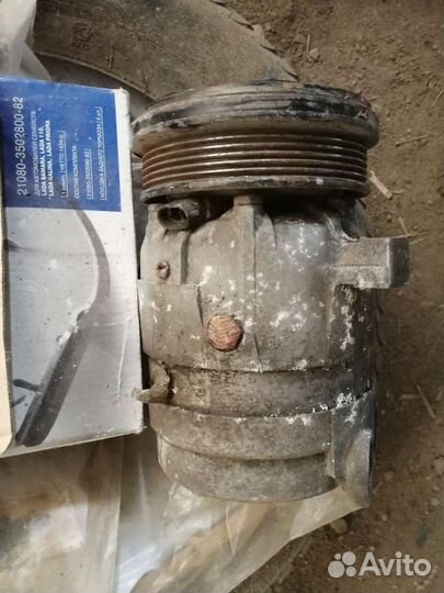 Компрессор кондиционера опель