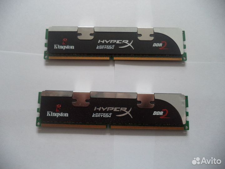 Память DDR2 Kingston HyperX 4Gb (2x2Gb) PC2-6400