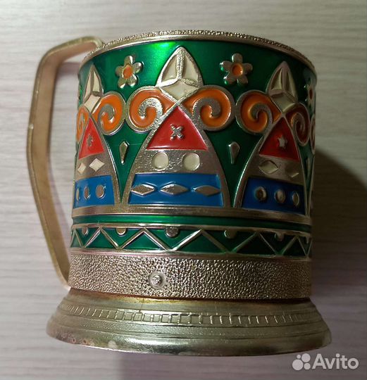 Подстаканник алюминий СССР