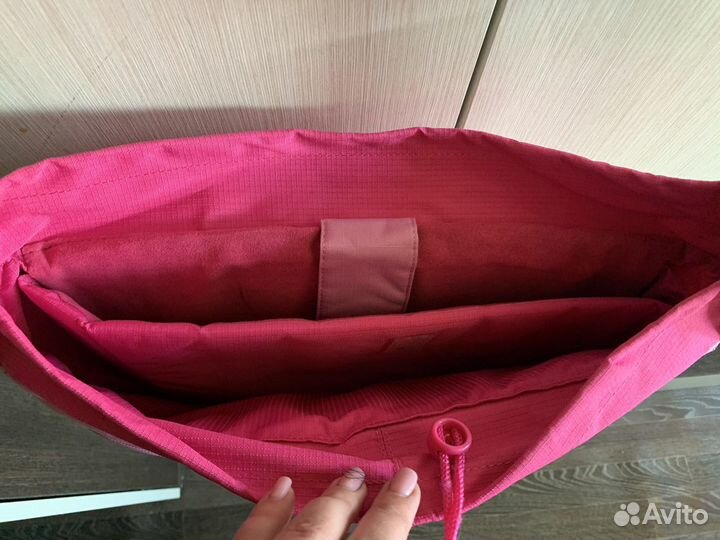 Cумка для ноутбука (гламурная) розовая