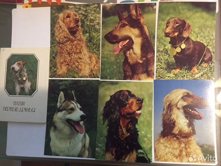 Наборы открыток времен СССР