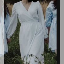 Платье белое женское