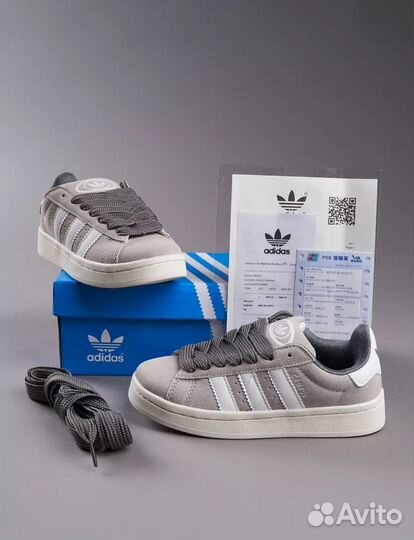 Adidas Campus 00s Grey (36-41)