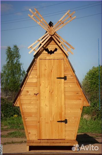 Дачный туалет с установкой ACC338