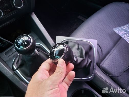 Ручка МКПП VW Golf 5 Golf 6 MK5 MK6 Jetta с чехлом