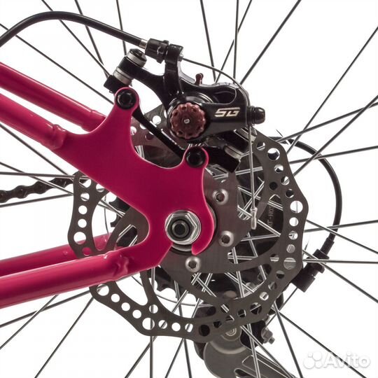 Велосипед подростковый Novatrack Jenny 24 D (2023)