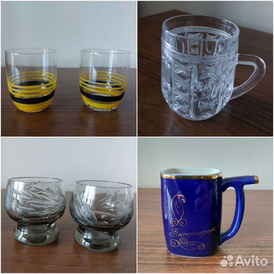 Рюмки, Стаканы, кружки СССР