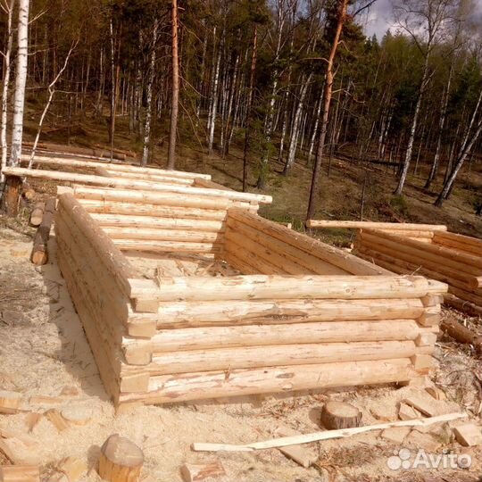 Срубы бань 3х4, 3х5, 3х6 из сосны