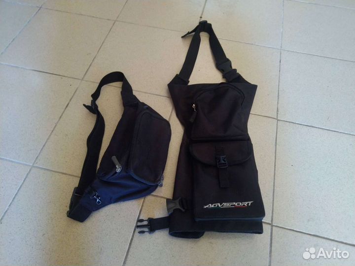 Мото/вело сумка на бедро и пояс