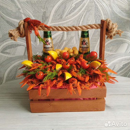 Мужские букеты съедобные