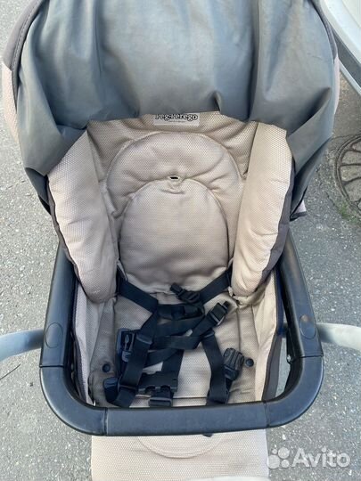 Коляска для двойни peg perego