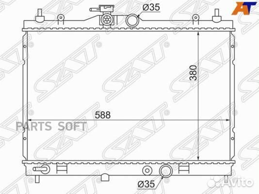 Радиатор охлаждения Ниссан Джук HR16 10