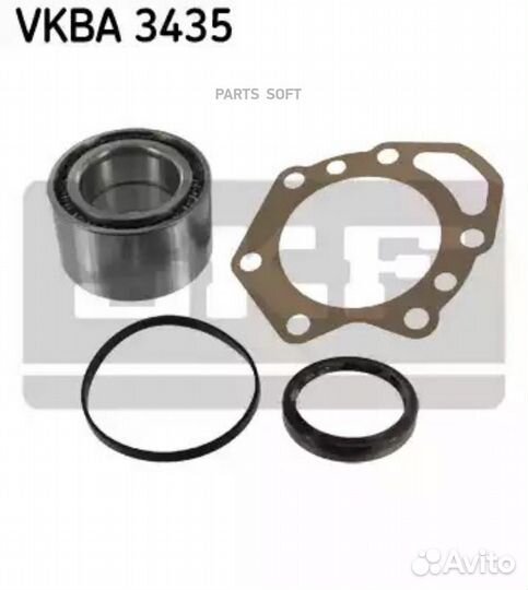 SKF vkba 3435 Комплект подшипника ступицы колеса