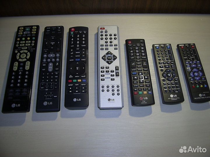 Пульт LG тв, DVD, муз. центр