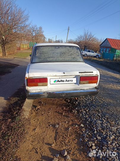 ВАЗ 2107 1.6 МТ, 1997, 100 000 км