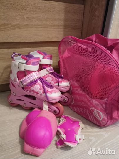 Ролики детские раздвижные 31-34