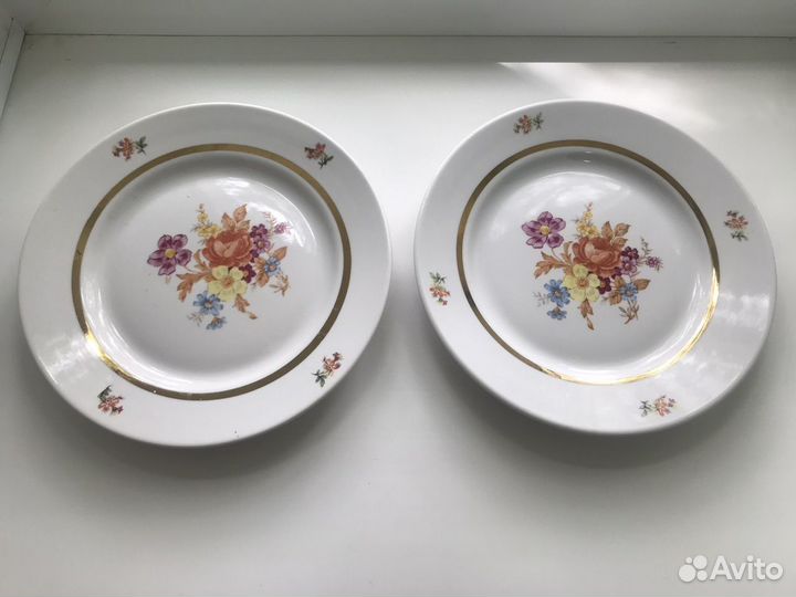 Тарелки ссср,завод «Чайка»