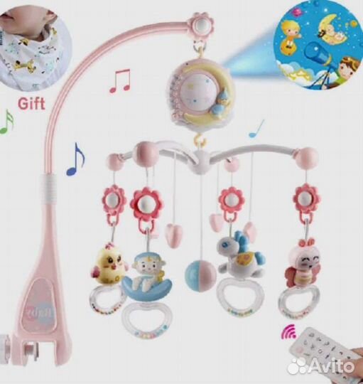 Музыкальный мобиль с ночником