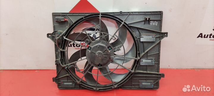 Диффузор радиатора охлаждения Geely Coolray