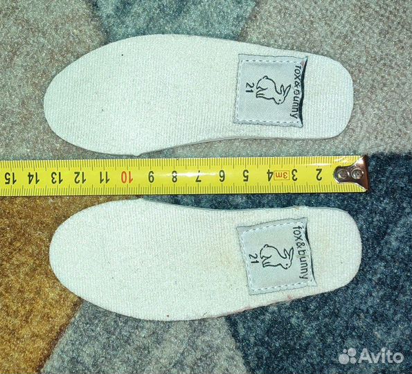 Зимние ботиночки для девочки fox&bunny