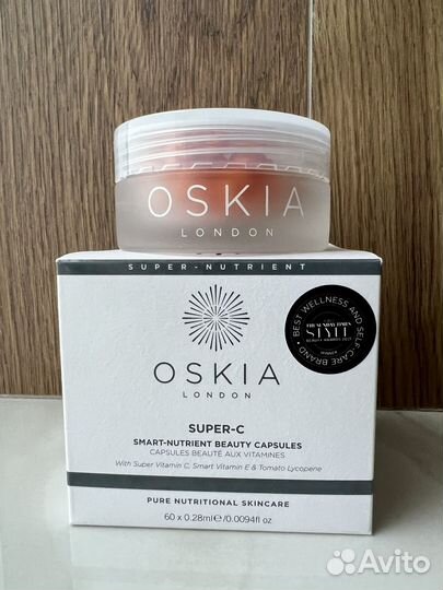 Oskia Super C SMART Nutrient Beauty Capsules