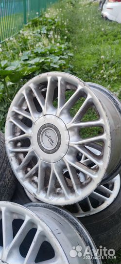Диски литые р 15, 4х 100, бу